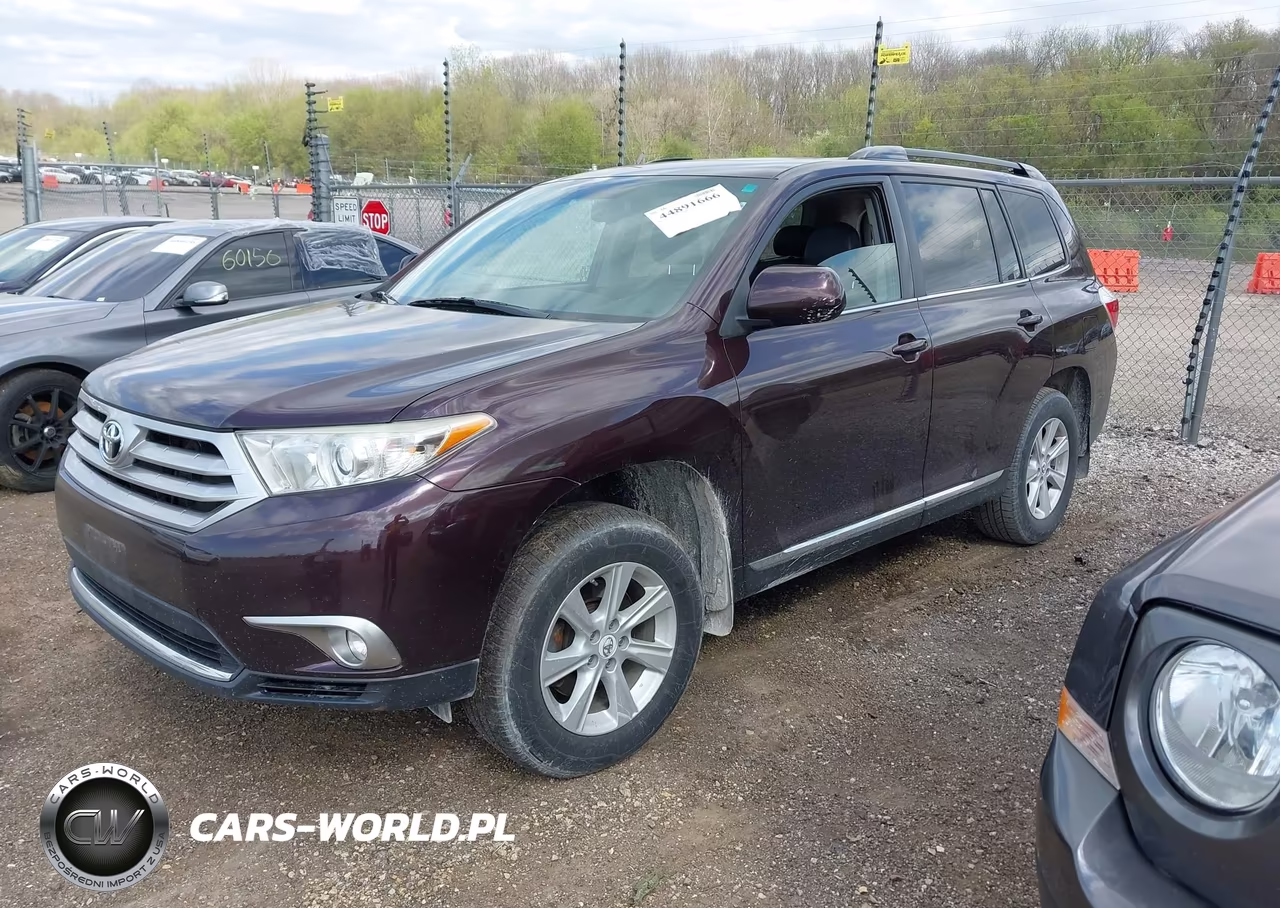 2012 Toyota Highlander Se V6 VIN:5TDBK3EH1CS119132 - 2