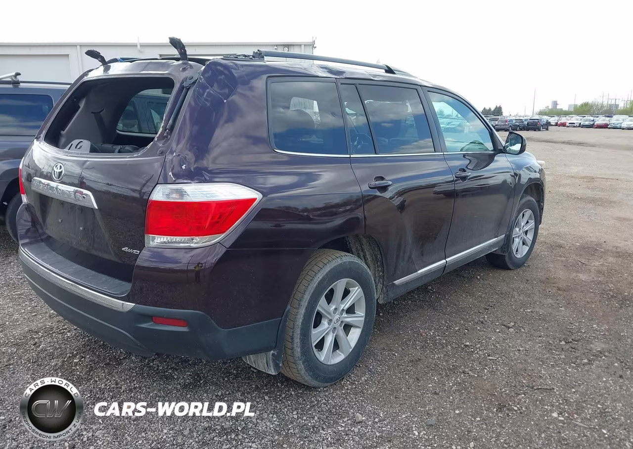 2012 Toyota Highlander Se V6 VIN:5TDBK3EH1CS119132 - 4