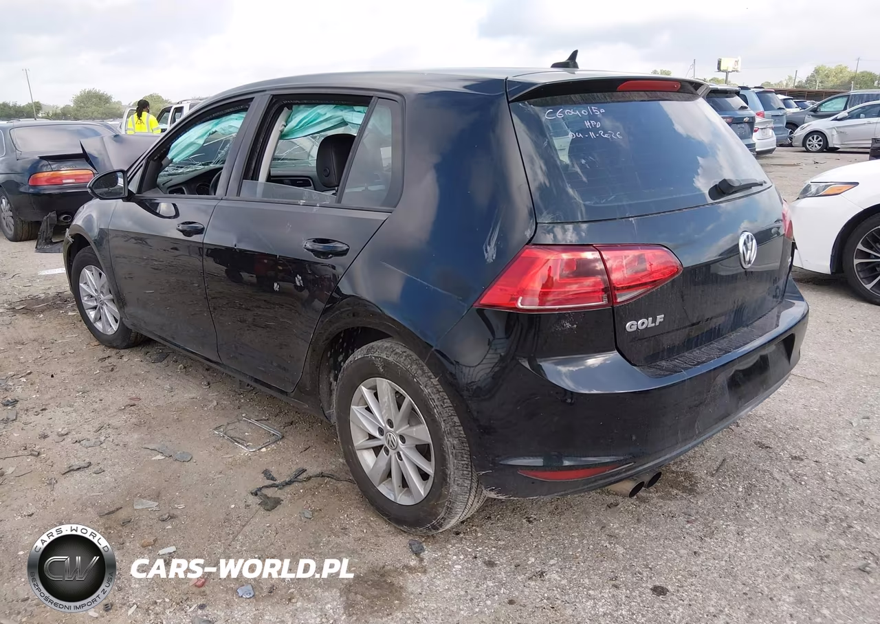 2015 Volkswagen Golf Tsi S 4-Door VIN:3VW217AU3FM011562 - 3
