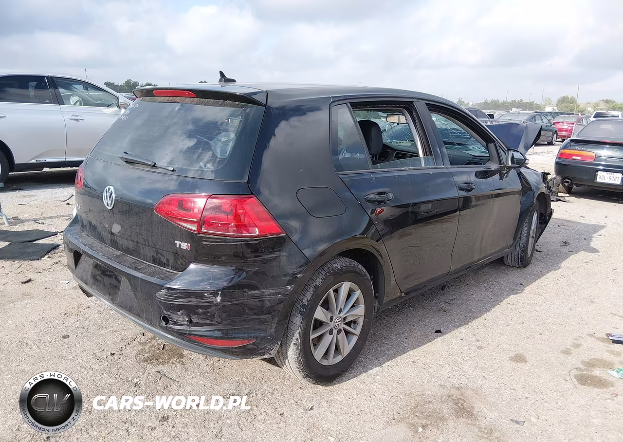 2015 Volkswagen Golf Tsi S 4-Door VIN:3VW217AU3FM011562 - 4