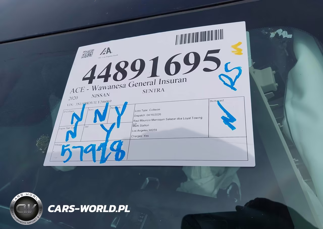 2020 Nissan Sentra Sr Xtronic Cvt VIN:3N1AB8DV1LY206069 - 16