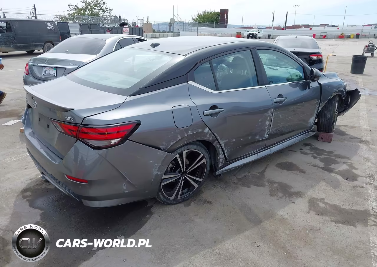 2020 Nissan Sentra Sr Xtronic Cvt VIN:3N1AB8DV1LY206069 - 4