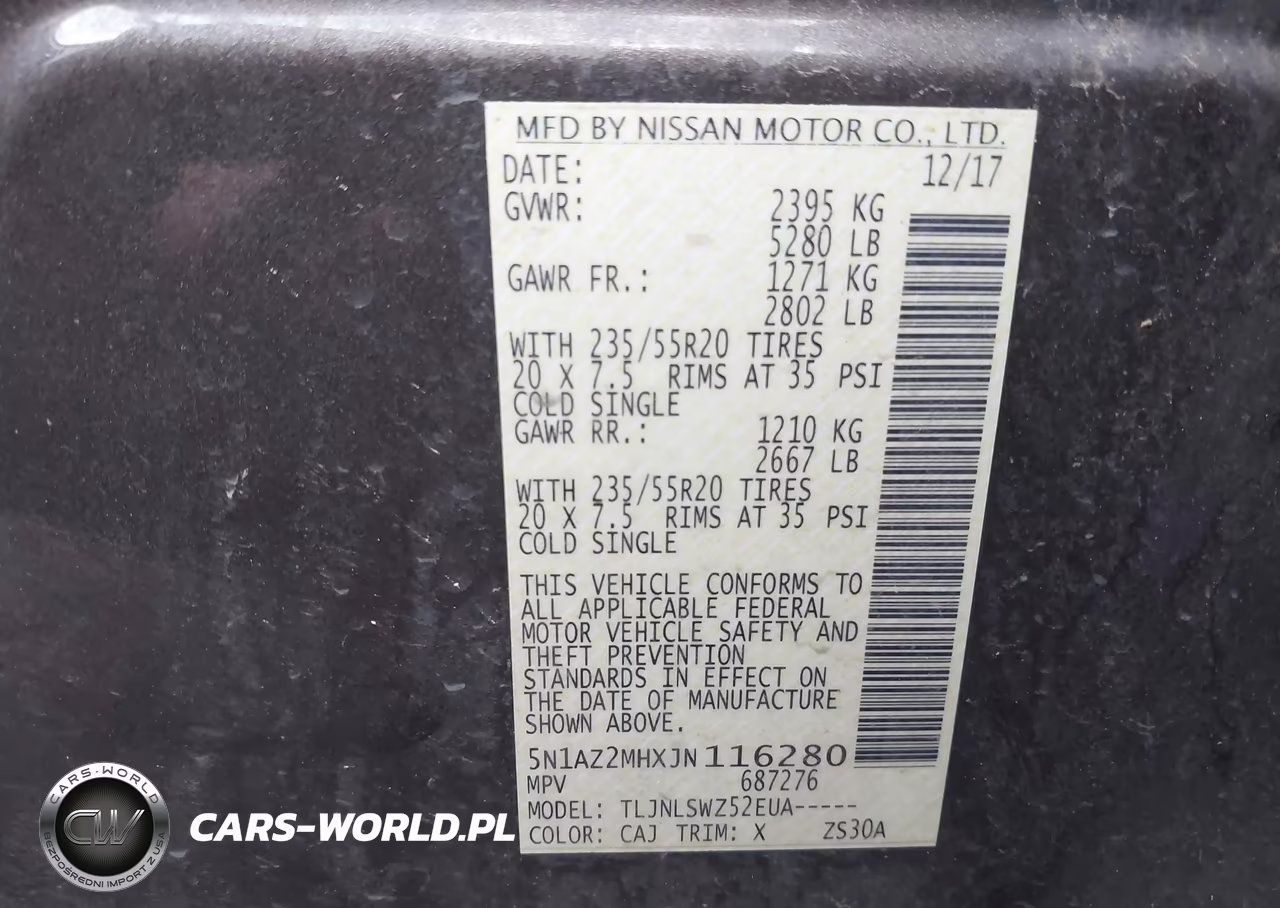 2018 Nissan Murano Platinum VIN:5N1AZ2MHXJN116280 - 9