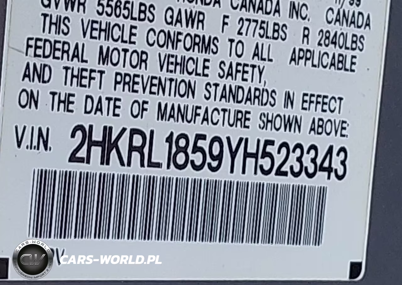 2000 Honda Odyssey Lx VIN:2HKRL1859YH523343 - 9
