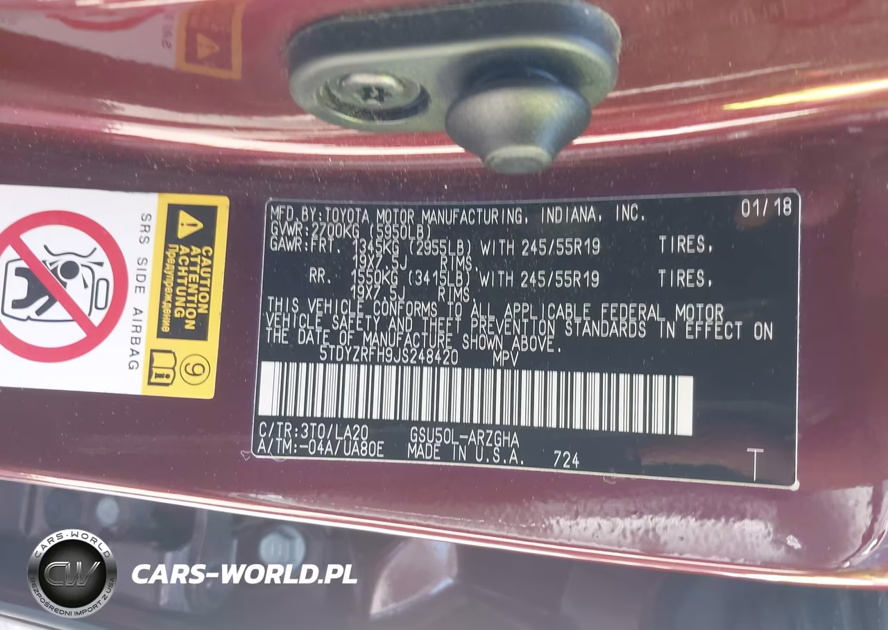 2018 Toyota Highlander Limited VIN:5TDYZRFH9JS248420 - 9