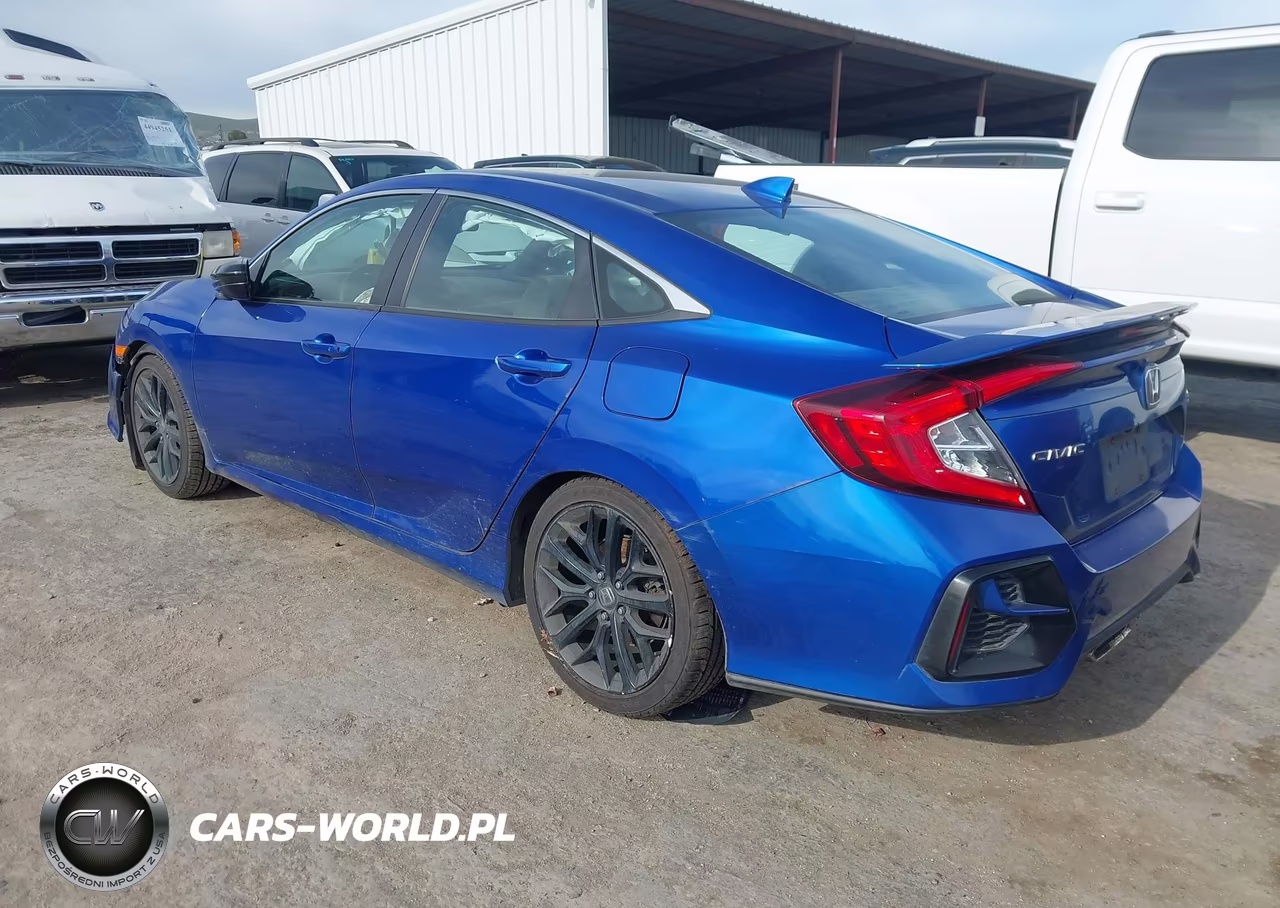 2020 Honda Civic Si Sedan VIN:2HGFC1E54LH704120 - 3