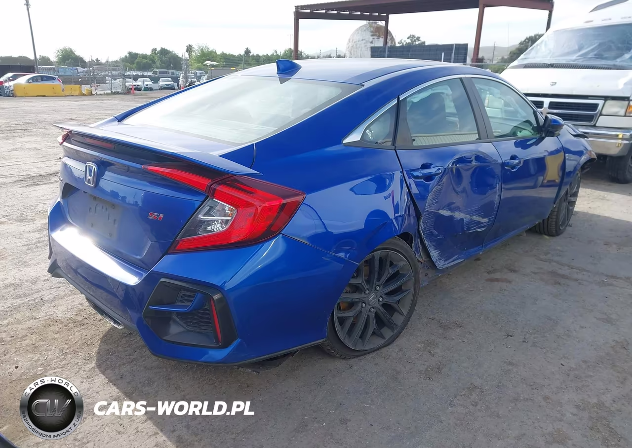 2020 Honda Civic Si Sedan VIN:2HGFC1E54LH704120 - 4