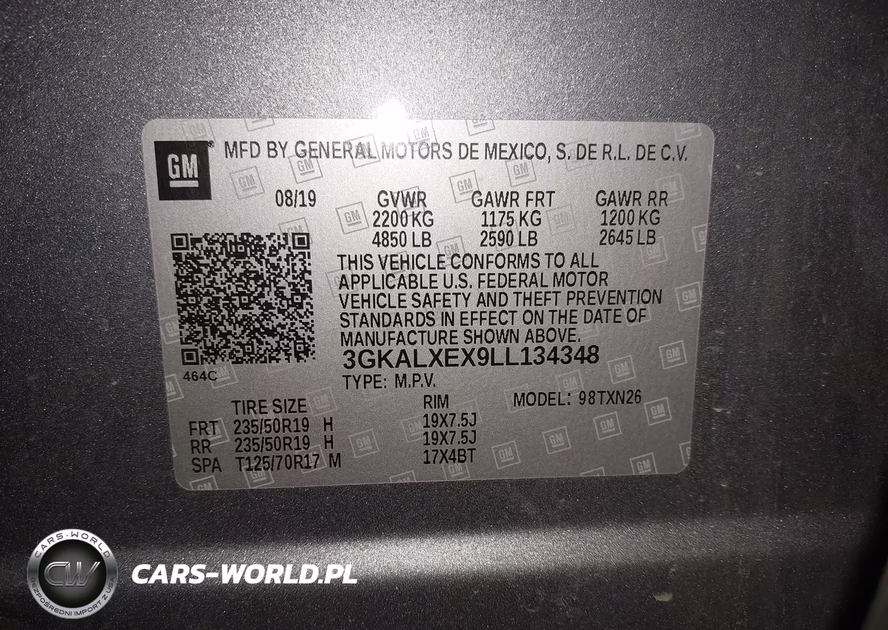 2020 GMC Terrain Awd Denali VIN:3GKALXEX9LL134348 - 9