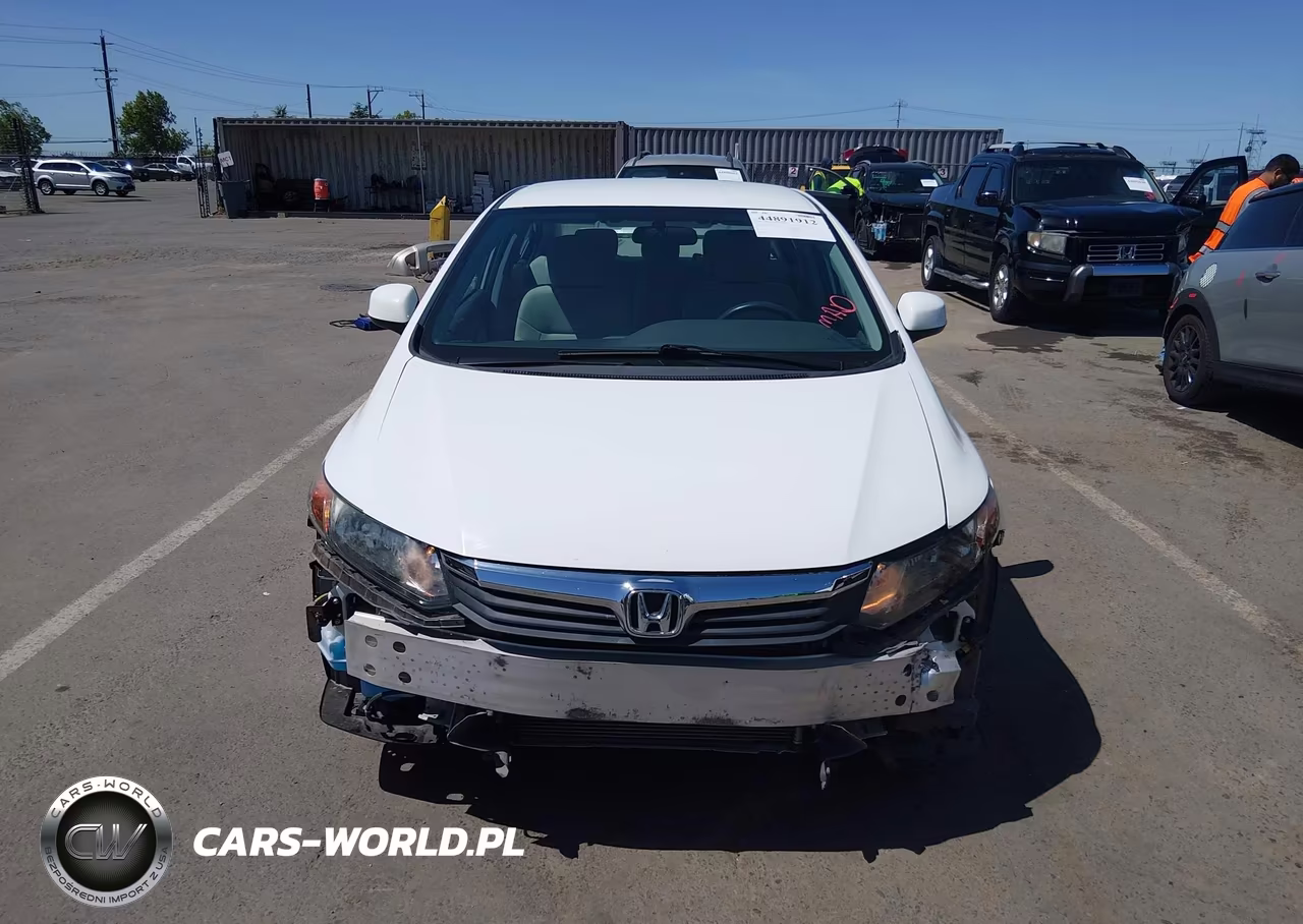 2012 Honda Civic Lx VIN:19XFB2F55CE322079 - 13