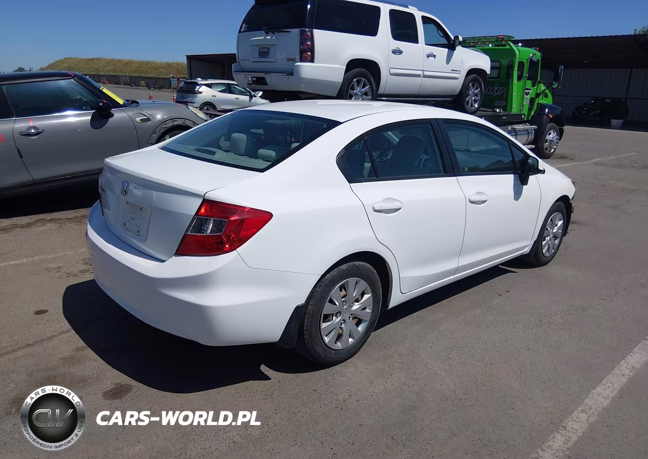 2012 Honda Civic Lx VIN:19XFB2F55CE322079 - 4