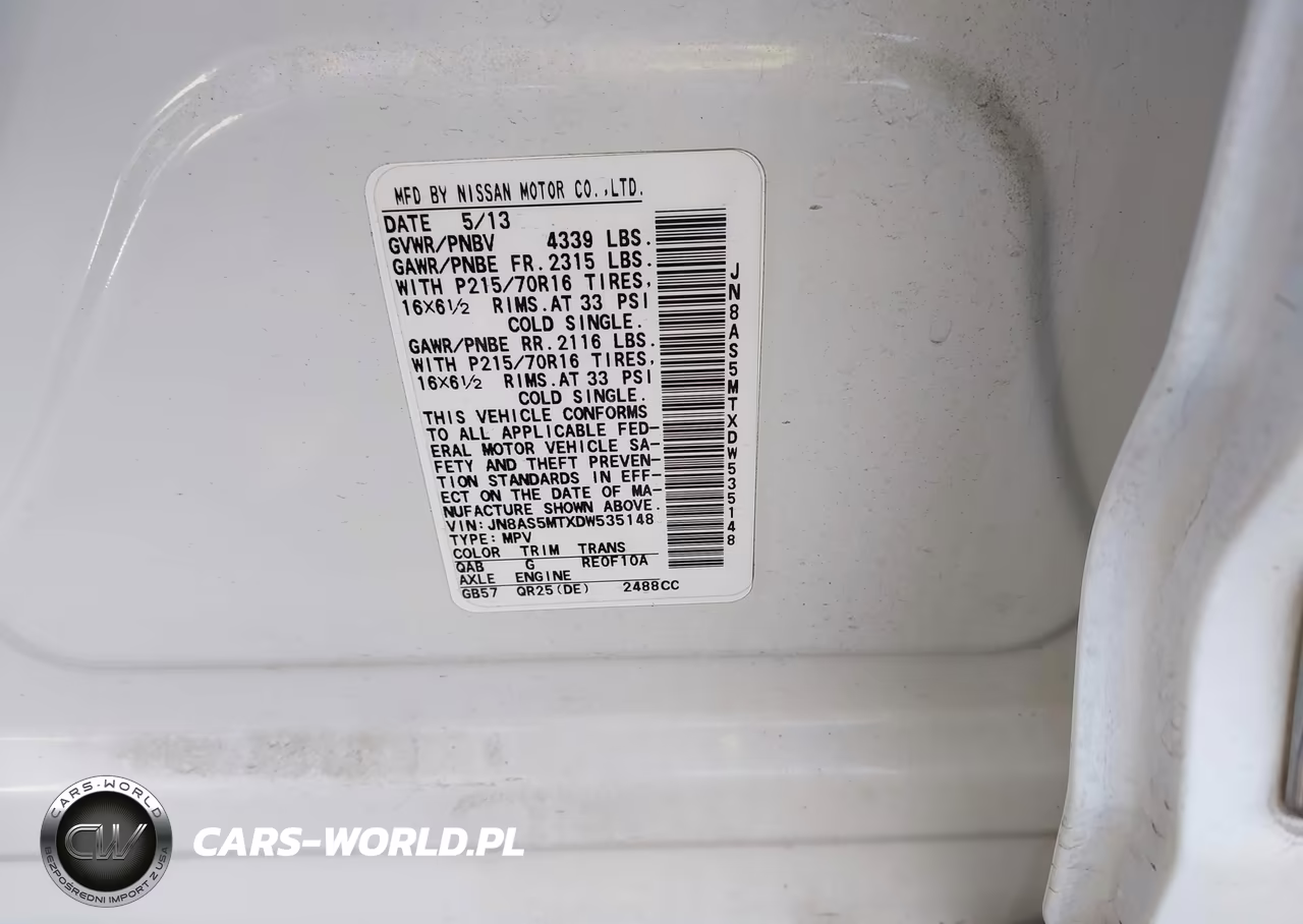2013 Nissan Rogue S VIN:JN8AS5MTXDW535148 - 9
