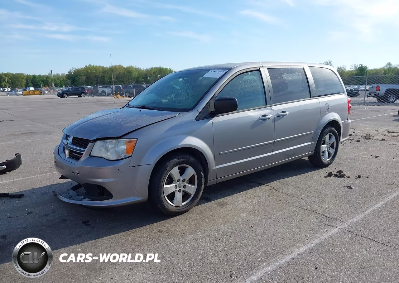 2013 Dodge Grand Caravan Se VIN:2C4RDGBG6DR601973 - 2