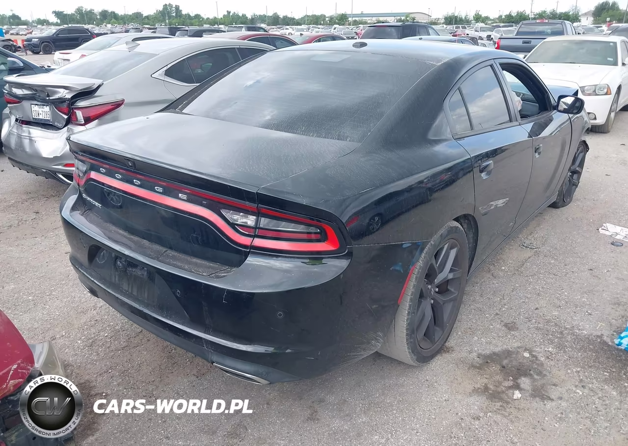 2020 Dodge Charger Sxt Rwd VIN:2C3CDXBG6LH149652 - 4