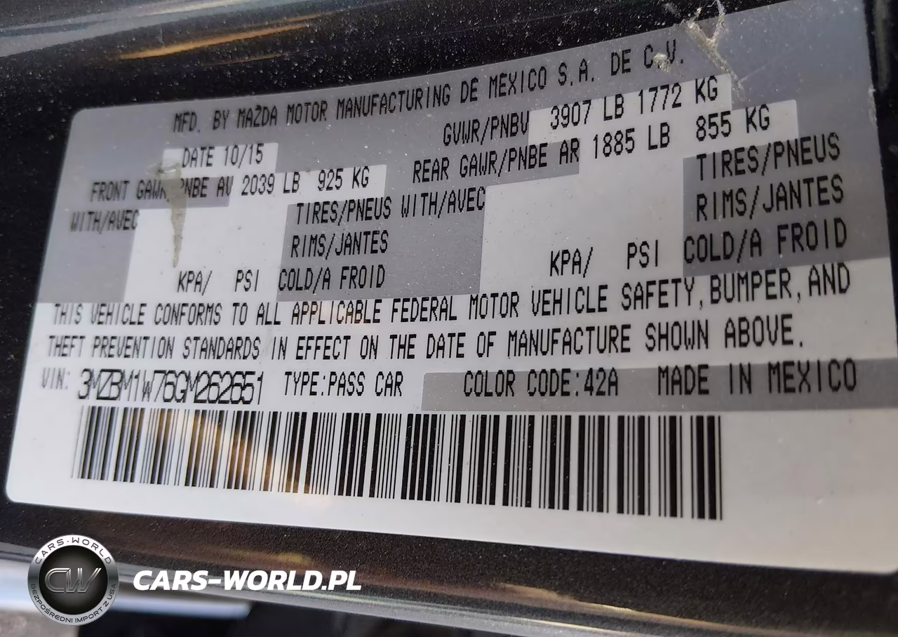 2016 Mazda Mazda3 I Touring VIN:3MZBM1W76GM262651 - 9