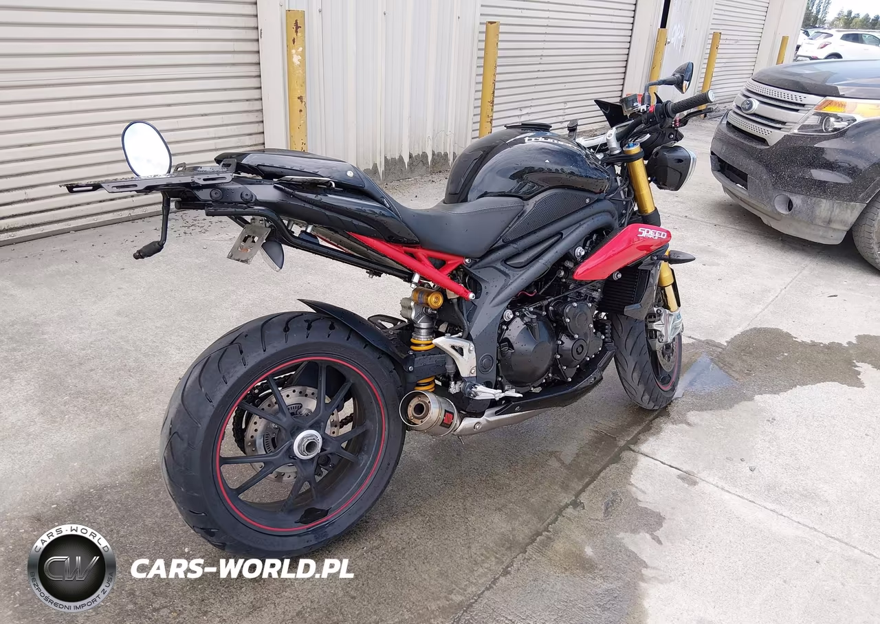 2014 Triumph Motorcycle Speed Triple R Abs VIN:SMTN03PK1ET616926 - 4