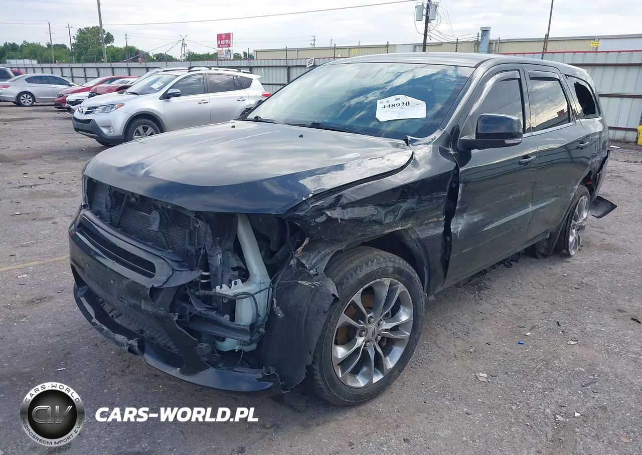2019 Dodge Durango Gt Plus Awd VIN:1C4RDJDG2KC734066 - 2