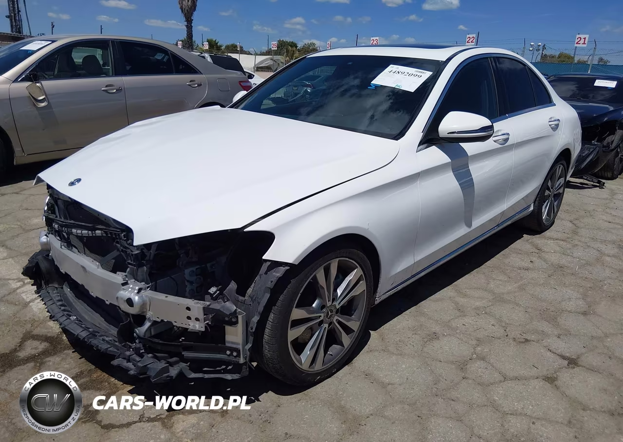 2019 Mercedes-Benz C 300 VIN:55SWF8DB8KU316316 - 2