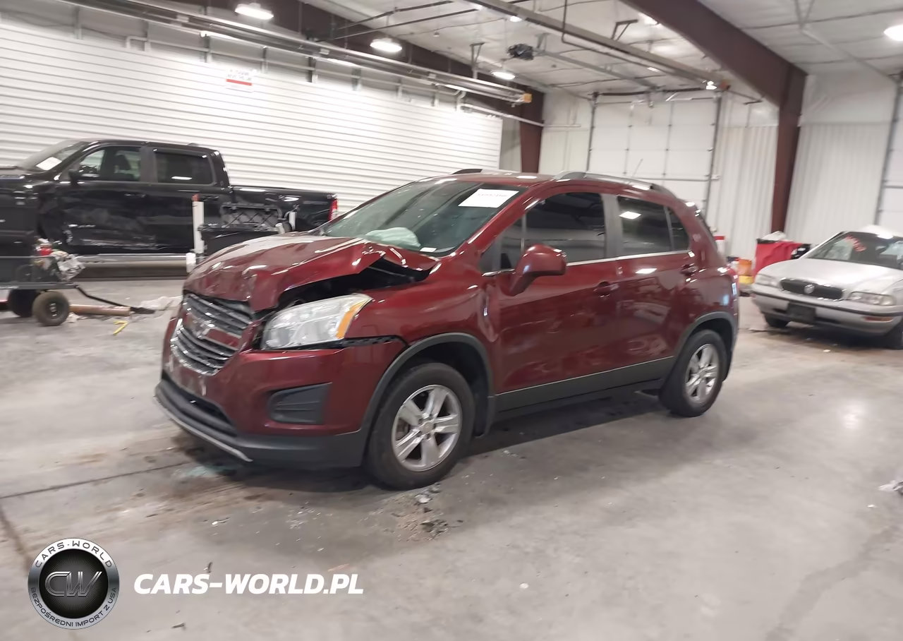 2016 Chevrolet Trax Lt VIN:3GNCJPSB2GL215983 - 2