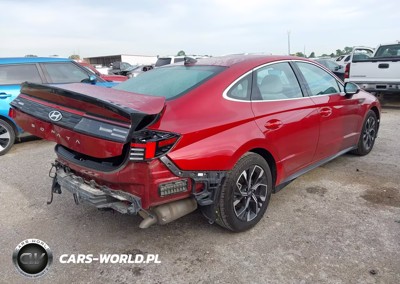 2024 Hyundai Sonata Sel VIN:KMHL64JA4RA392302 - 4