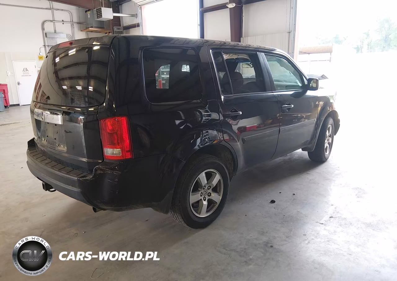 2011 Honda Pilot Lx VIN:5FNYF3H27BB016693 - 4
