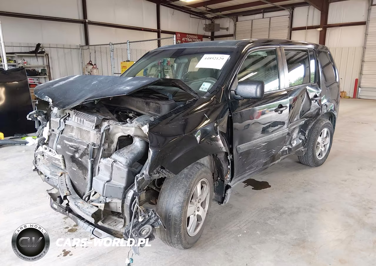 2011 Honda Pilot Lx VIN:5FNYF3H27BB016693 - 6