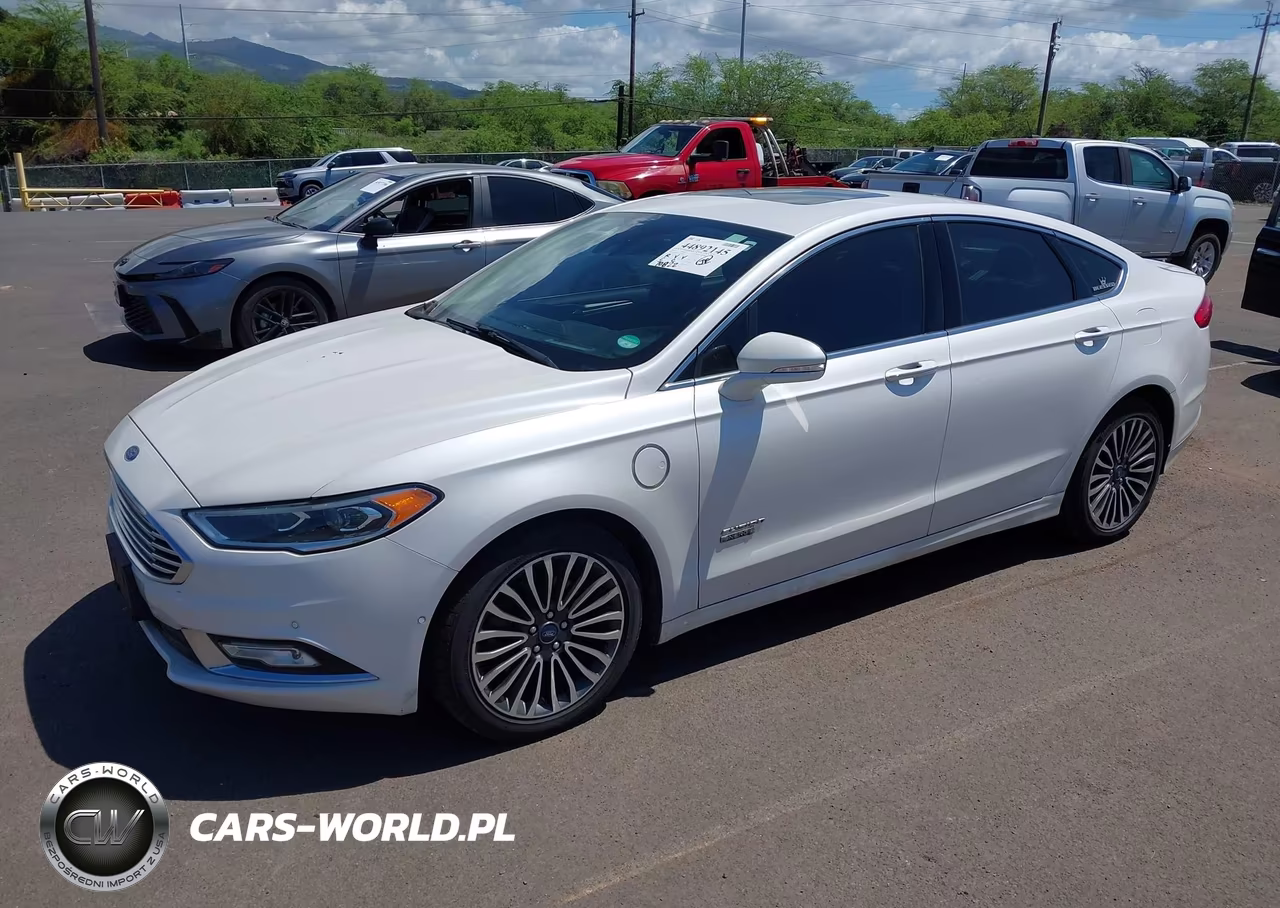 2018 Ford Fusion Energi Titanium VIN:3FA6P0SU7JR273935 - 2