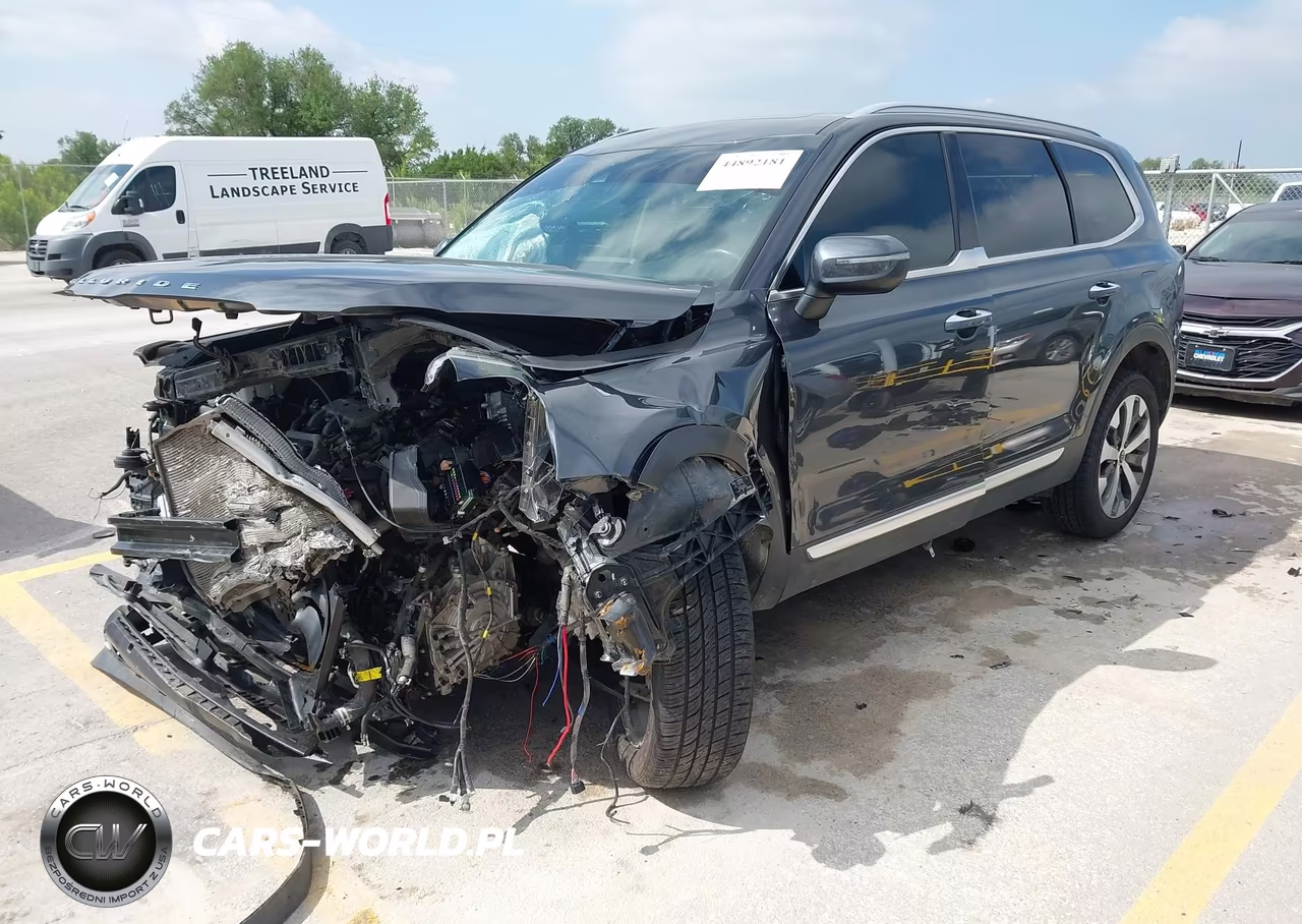 2021 Kia Telluride S VIN:5XYP64HC7MG190737 - 2