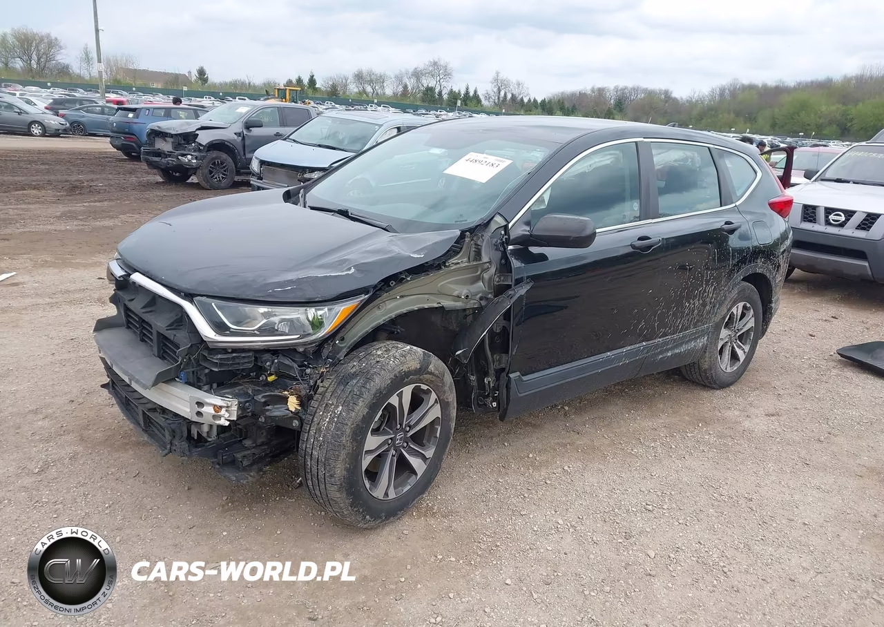 2017 Honda Cr-V Lx VIN:2HKRW6H36HH217493 - 2