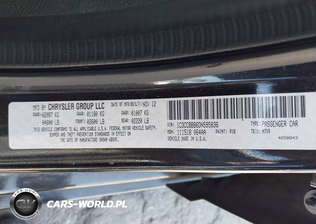 2013 Chrysler 200 Touring VIN:1C3CCBBB6DN595836 - 9