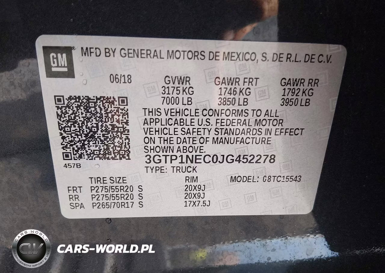 2018 GMC Sierra 1500 Slt VIN:3GTP1NEC0JG452278 - 9