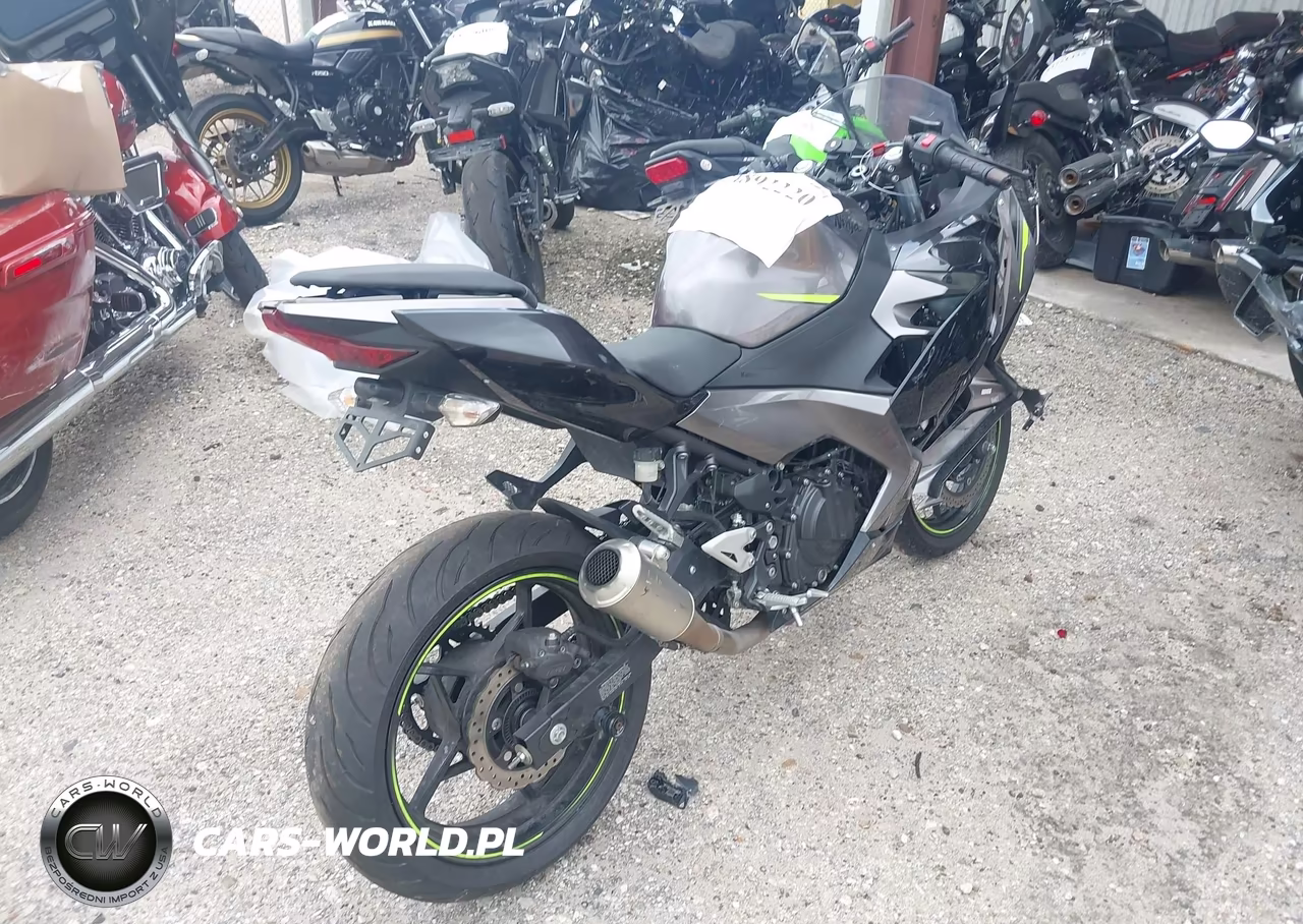 2021 Kawasaki Ex400 VIN:JKAEXKG19MDAD1248 - 4