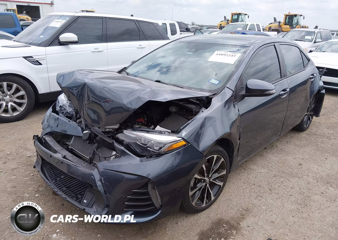 2019 Toyota Corolla Se VIN:5YFBURHE7KP929578 - 2