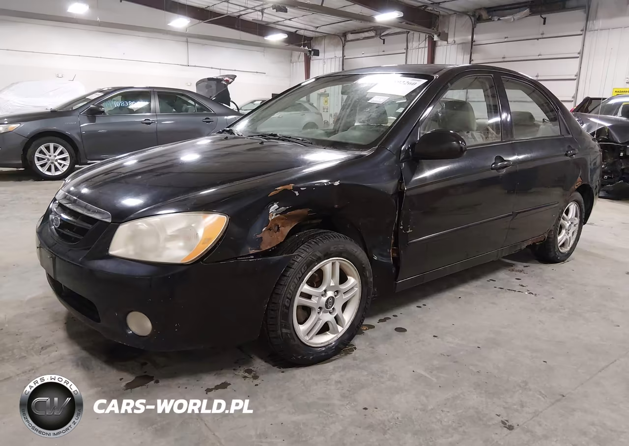 2005 Kia Spectra Ex-Lx-Sx VIN:KNAFE122255164163 - 2