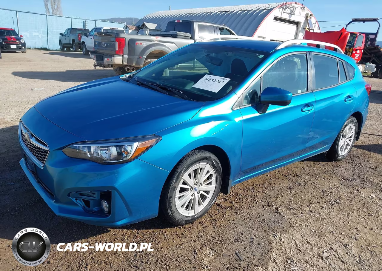 2017 Subaru Impreza 2.0I Premium VIN:4S3GTAD60H3701478 - 2