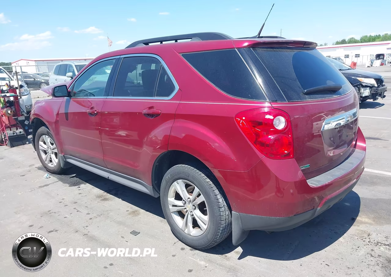 2012 Chevrolet Equinox 1Lt VIN:2GNALDEK8C6237206 - 3