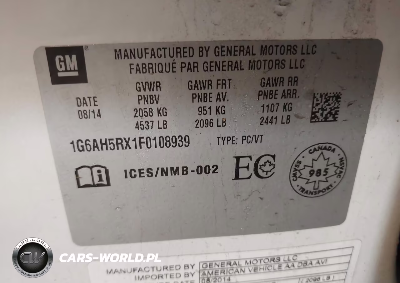 2015 Cadillac Ats Luxury VIN:1G6AH5RX1F0108939 - 9