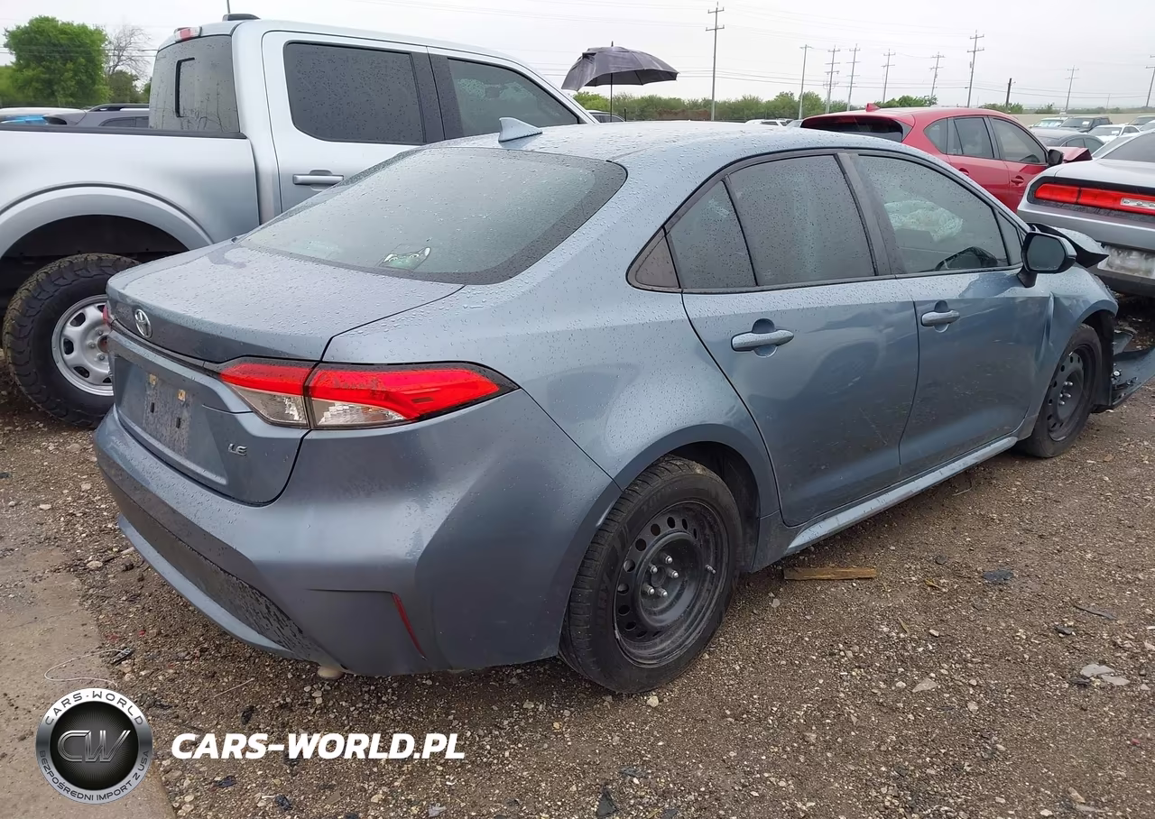 2020 Toyota Corolla Le VIN:5YFEPRAEXLP042413 - 4