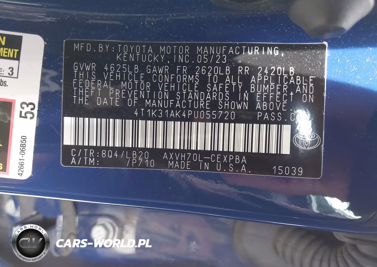 2023 Toyota Camry Xse Hybrid VIN:4T1K31AK4PU055720 - 9