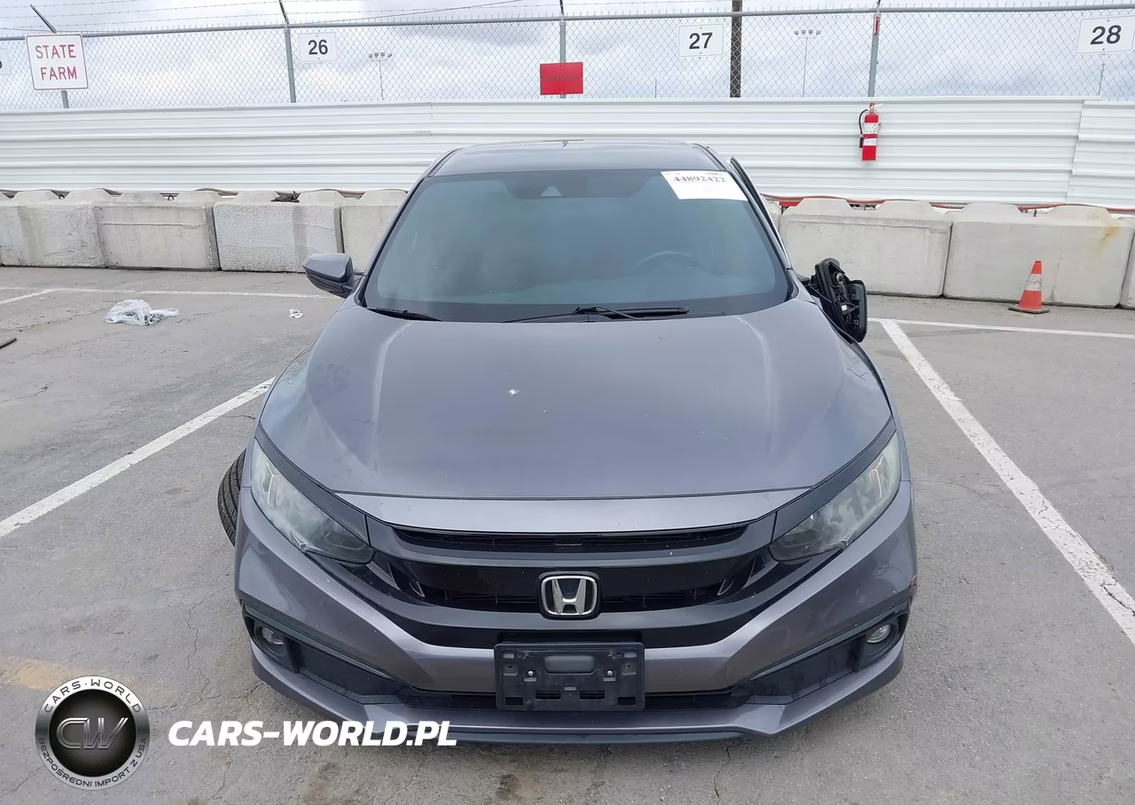 2020 Honda Civic Sport VIN:2HGFC2F86LH597666 - 12