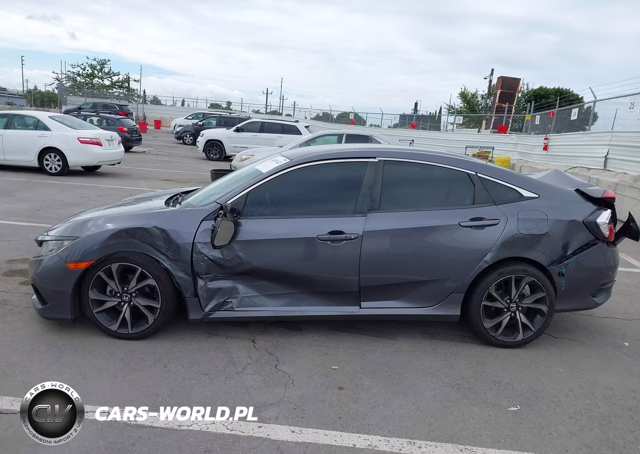 2020 Honda Civic Sport VIN:2HGFC2F86LH597666 - 14