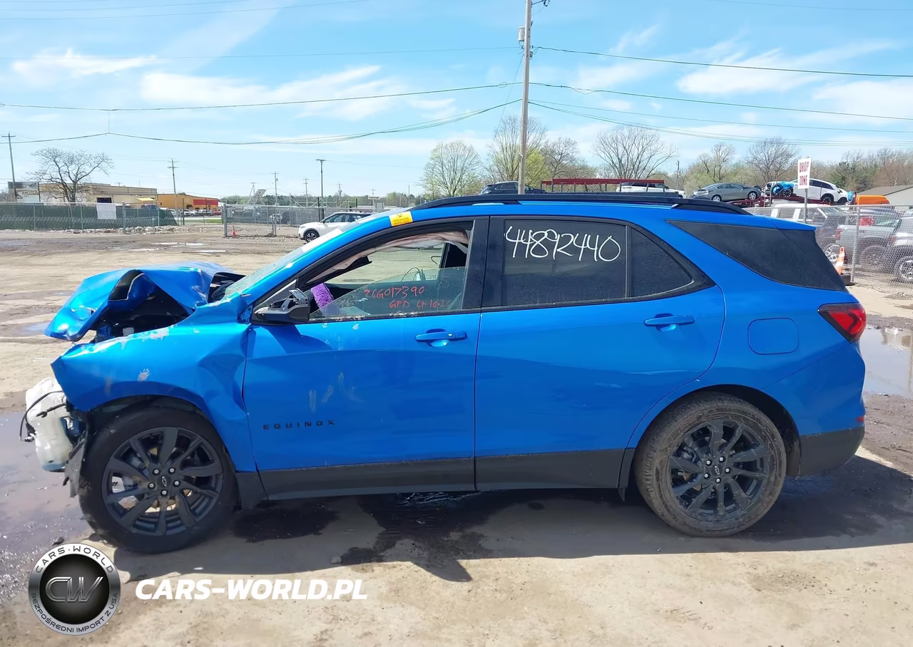 2024 Chevrolet Equinox Fwd Rs VIN:3GNAXMEGXRS232602 - 14