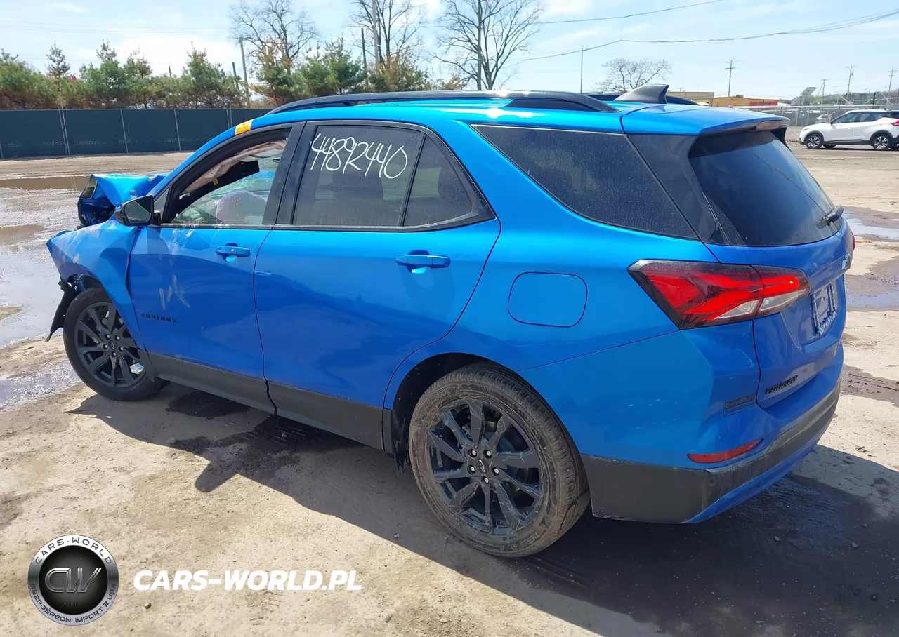 2024 Chevrolet Equinox Fwd Rs VIN:3GNAXMEGXRS232602 - 3
