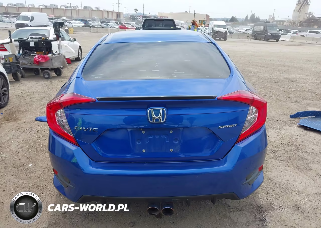 2020 Honda Civic Sport VIN:19XFC2F89LE211445 - 15