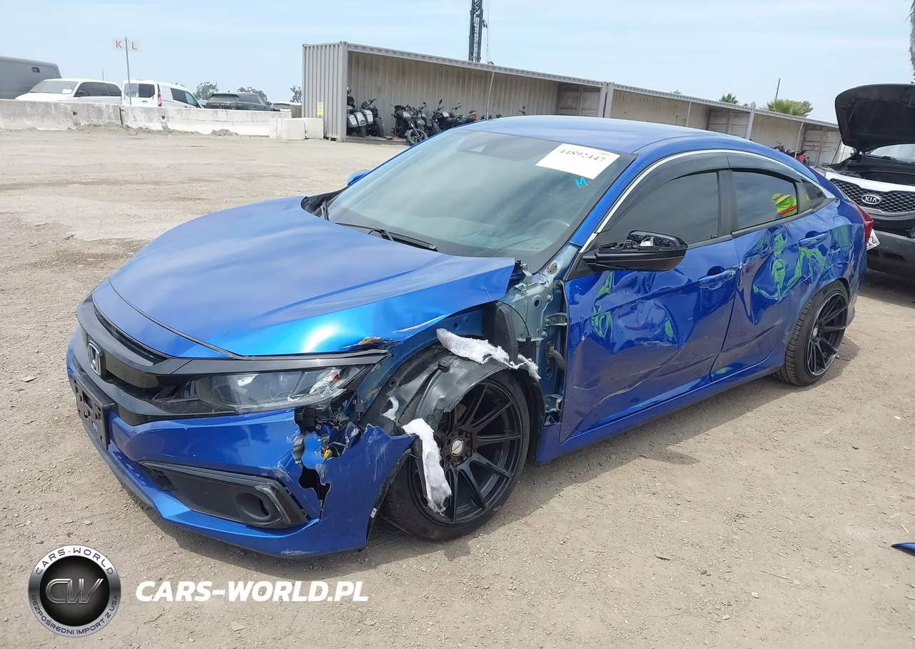 2020 Honda Civic Sport VIN:19XFC2F89LE211445 - 2