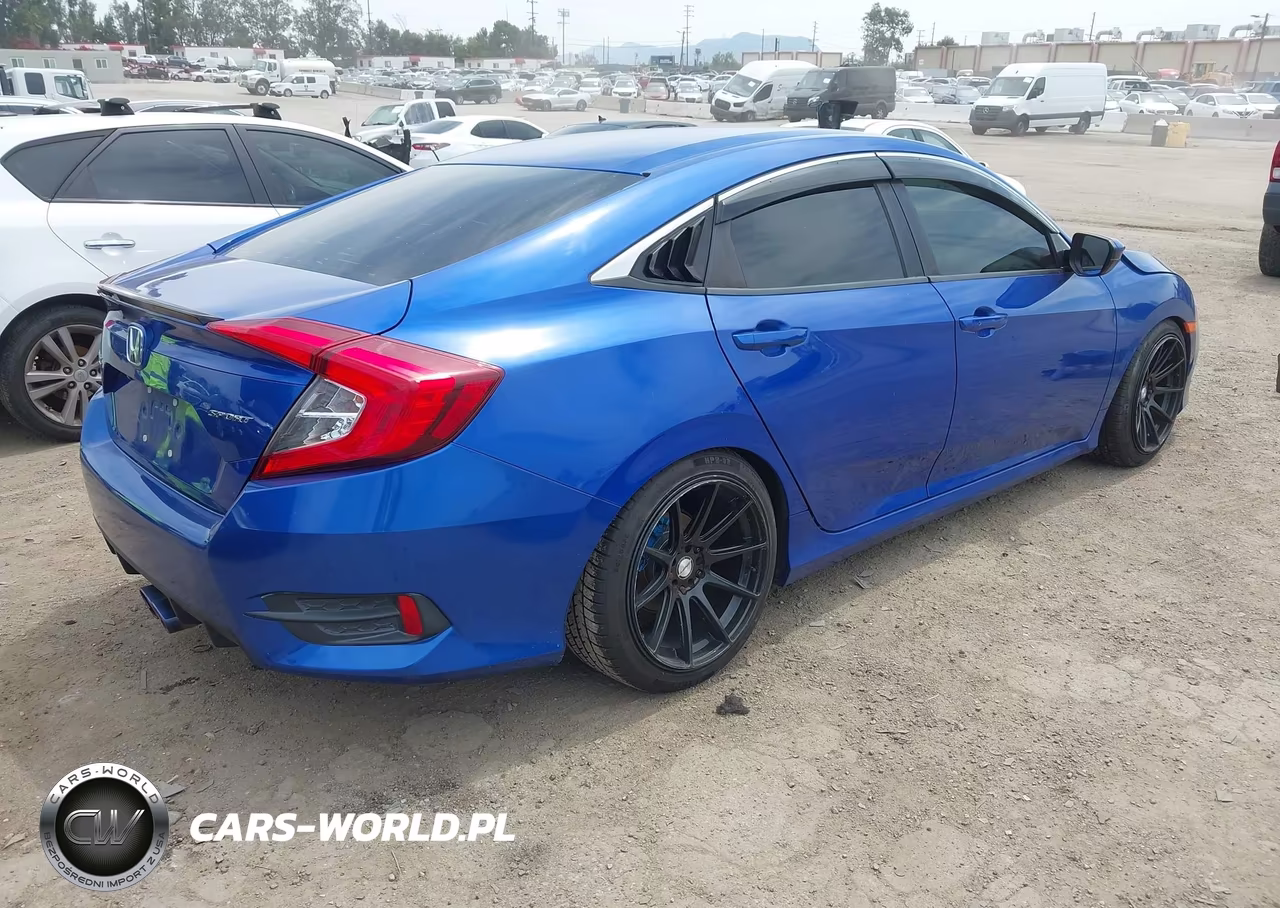 2020 Honda Civic Sport VIN:19XFC2F89LE211445 - 4