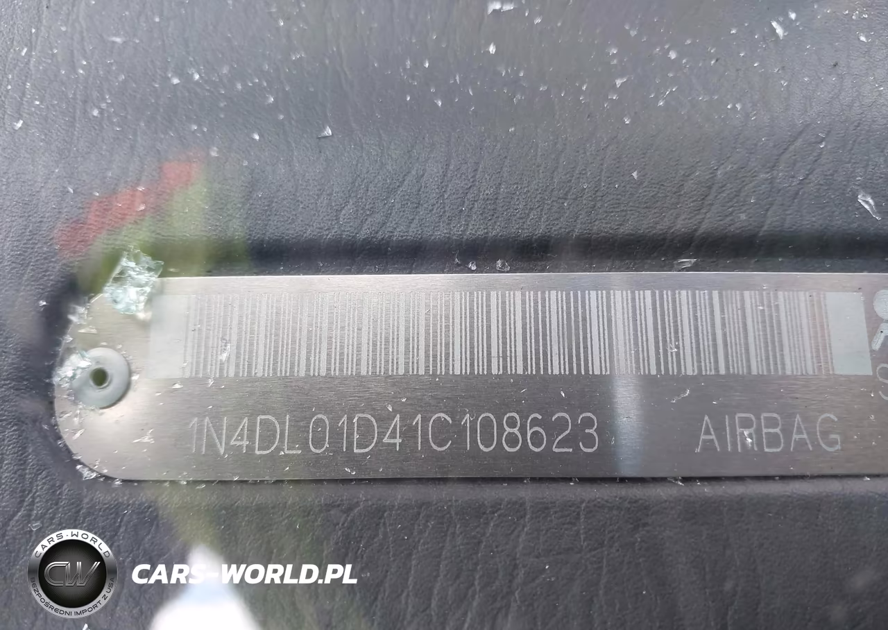2001 Nissan Altima Gxe VIN:1N4DL01D41C108623 - 9