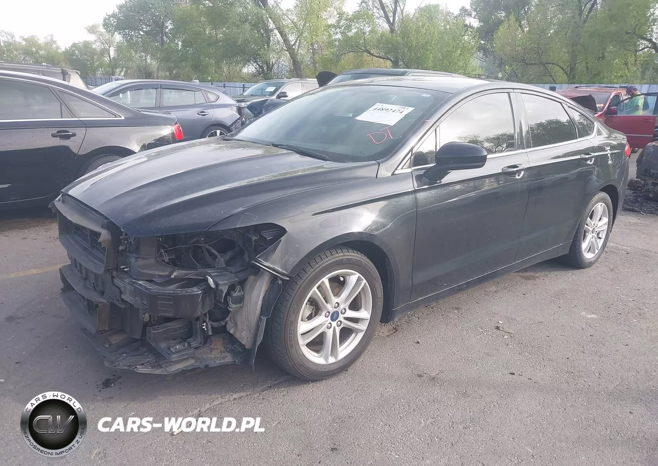 2018 Ford Fusion Se VIN:3FA6P0H74JR278494 - 2