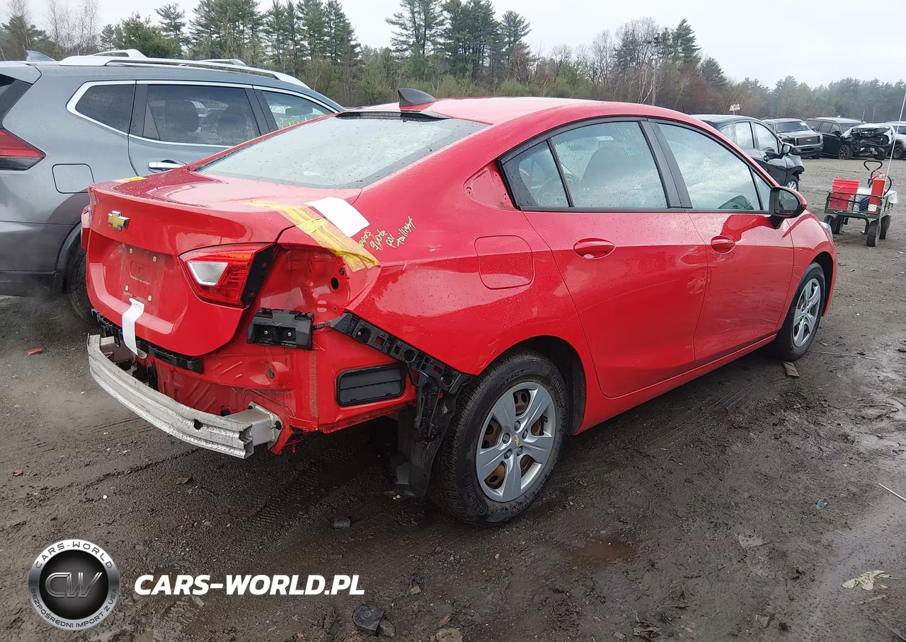 2018 Chevrolet Cruze Ls Auto VIN:1G1BC5SM7J7206379 - 4