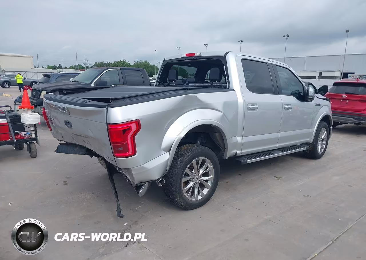 2015 Ford F-150 Lariat VIN:1FTEW1CF8FKE15123 - 4