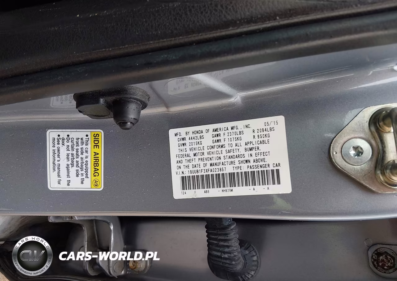 2015 Acura Tlx VIN:19UUB1F3XFA023857 - 9
